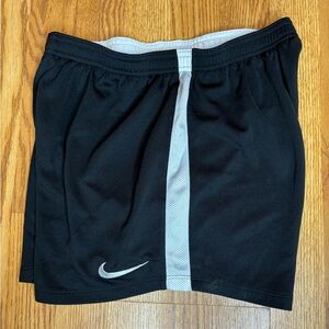 Nike Drifit women’s black athletic shorts 3in inseam